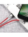 Kup Kabel Baseus USB Type-A na Lightning MVP 2.4A 1M - červený - BSU143RED - {ean13} - Sklep Home Screen