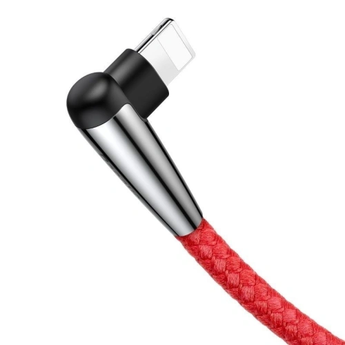 Kup Kábel Baseus USB Type-A Lightninghoz MVP 2.4A 1M - piros - BSU143RED - {ean13} - Sklep Home Screen