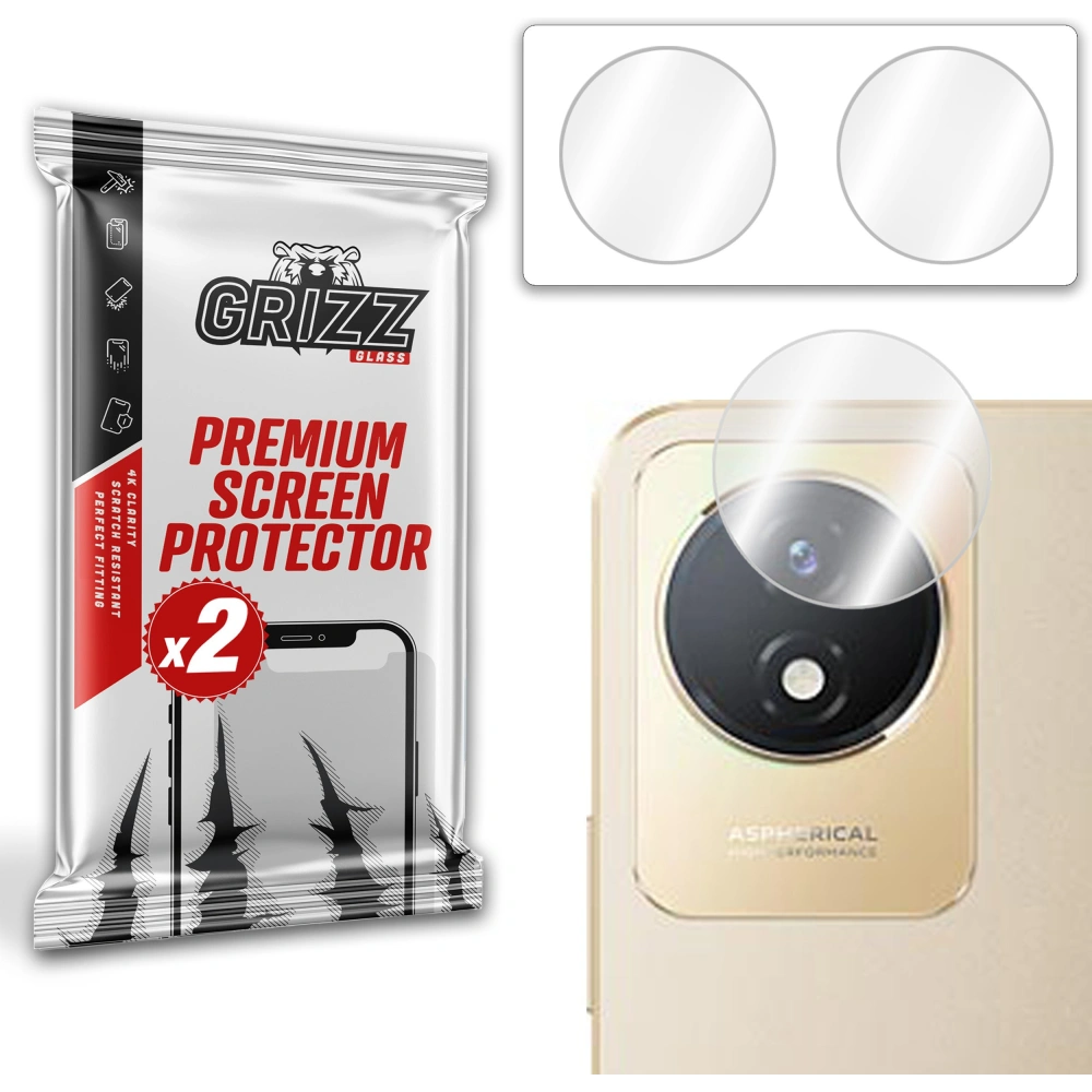 Szkło na aparat GrizzGlass HybridGlass Camera do Vivo Y02t