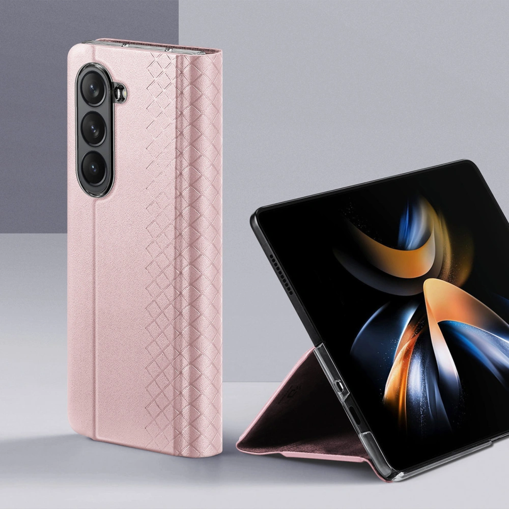 Etui Dux Ducis Bril Samsung Galaxy Z Fold 5 różowe