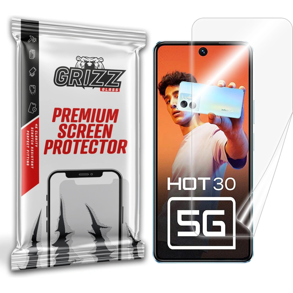 Folia ceramiczna GrizzGlass CeramicFilm do Infinix Hot 30 5G