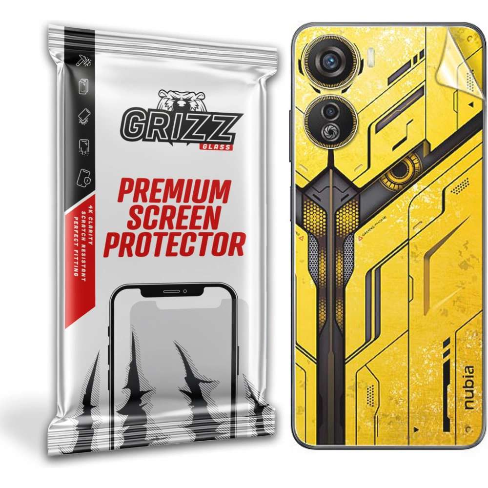 Folia na tył GrizzGlass SatinSkin do ZTE nubia Neo