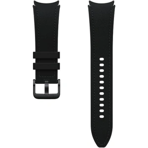 Kup Pasek Samsung Galaxy Watch 6 20mm Hybrid Eco-Leather Band ET-SHR96LBEGEU M/L fekete/black - SMG958 - {ean13} - Sklep Home Screen