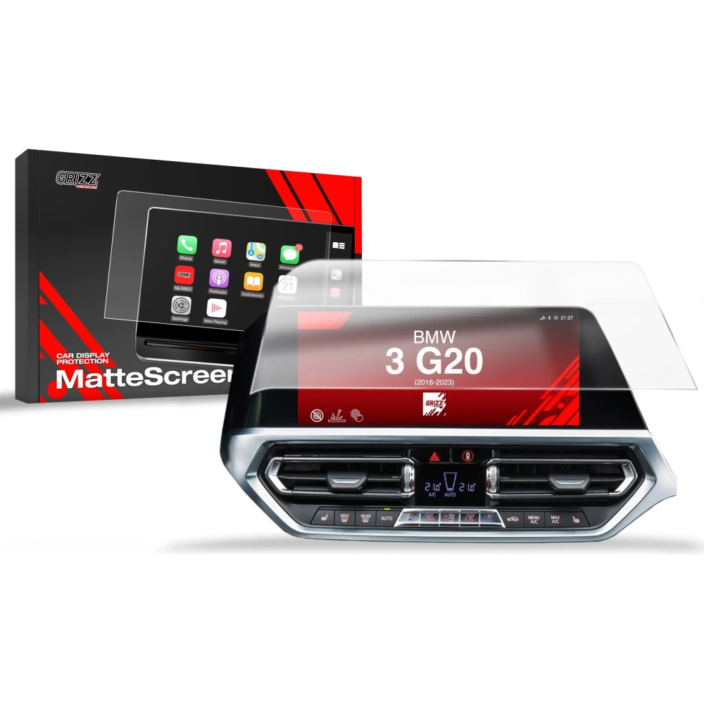 Folia matowa GrizzGlass CarDisplay Protection do BMW 3 G20 10,25" (2018-2023)
