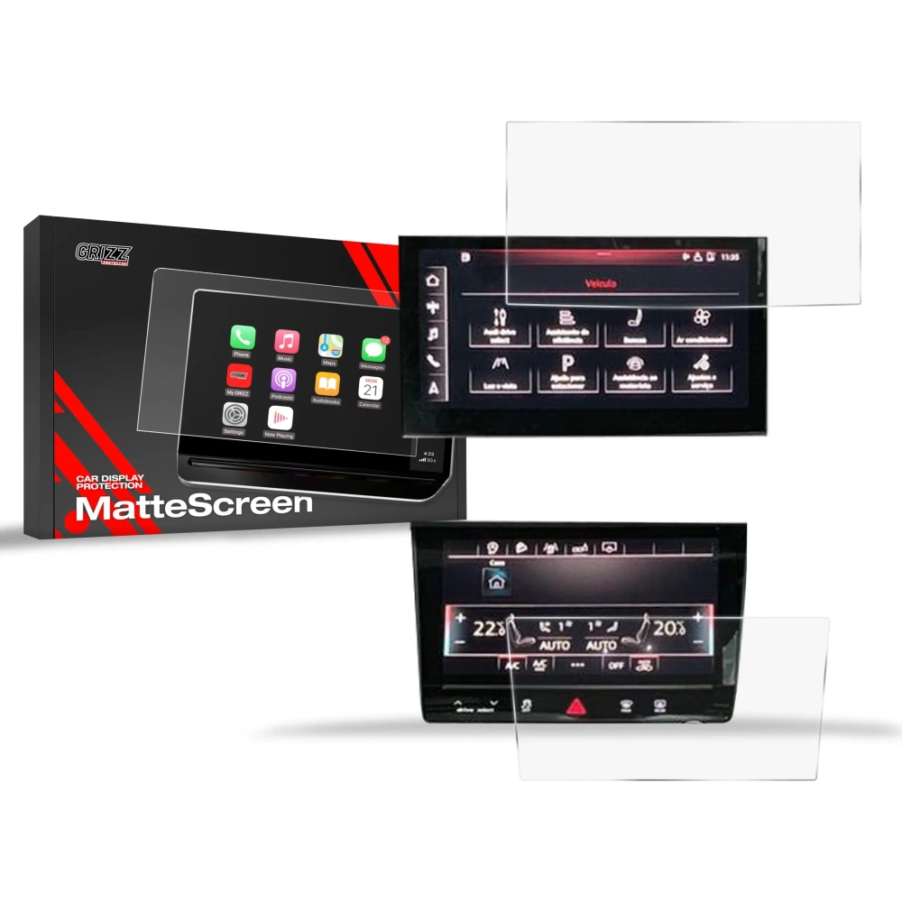 Folia matowa GrizzGlass CarDisplay Protection do Audi Q8 2018-2025 [2w1]