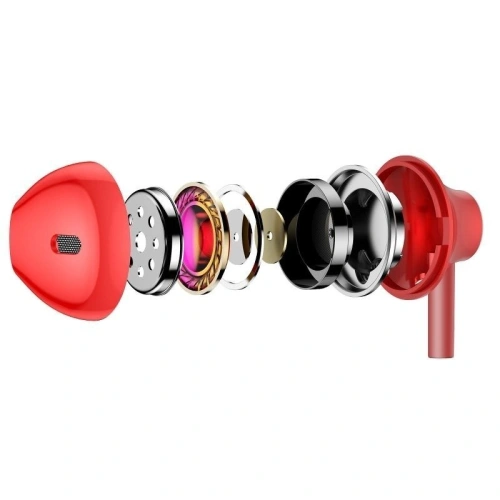 Buy Baseus Encok H06 Wired Headphones Red - BSU158RED - {ean13} - Home Screen Store Europe