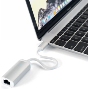 Buy Satechi adapter Type-C do Gigabit Ethernet (silver) - STH80 - {ean13} - Home Screen Store Europe