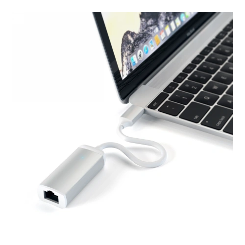 Kup Adapter Satechi Type-C a Gigabit Ethernet (ezüst) - STH80 - {ean13} - Sklep Home Screen