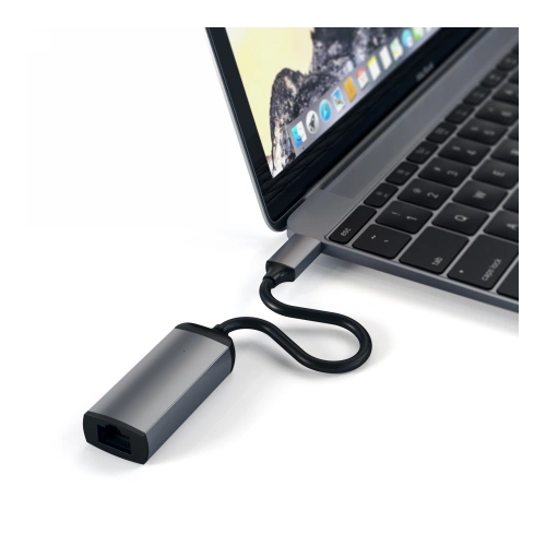 Kup Adapter Satechi Type-C a Gigabit Ethernet (space gray) - STH81 - {ean13} - Sklep Home Screen