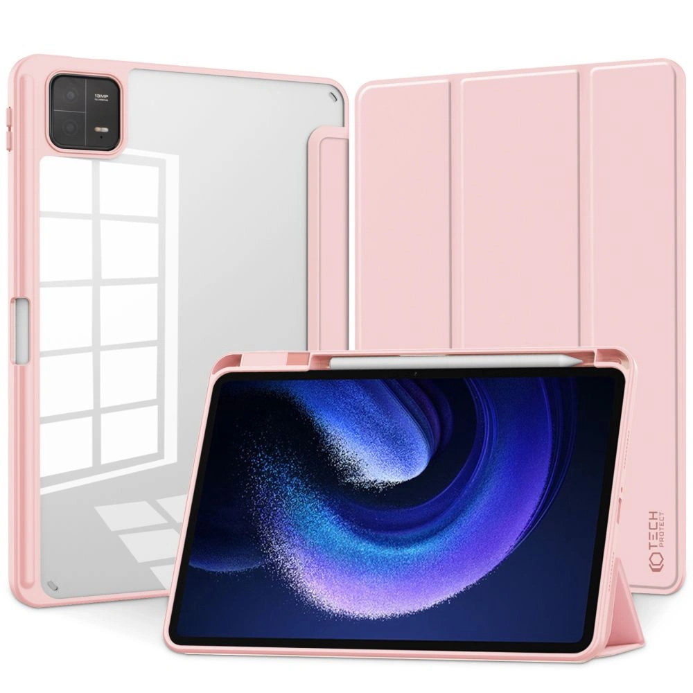 Etui Tech-Protect SC Pen Hybrid Xiaomi Pad 6 / 6 Pro Pink