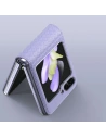 Kup Etui Samsung Galaxy Z Flip 5 5G kožené s klopou peněženka pouzdro na zadní stranu Dux Ducis Bril fialové - DDS1799 - {ean13} - Sklep Home Screen