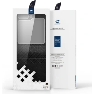Kup Etui Samsung Galaxy Z Flip 5 5G kožené s klopou peněženka pouzdro na zadní stranu Dux Ducis Bril černé - DDS1800 - {ean13} - Sklep Home Screen