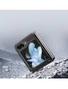Kup Etui Samsung Galaxy Z Flip 5 5G kožené s klopou peněženka pouzdro na zadní stranu Dux Ducis Bril černé - DDS1800 - {ean13} - Sklep Home Screen