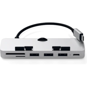 Kup Satechi Apple Hub Aluminium Typ-C Klemme Pro für iMac 2017/2019/2020 USB-C, 3x USB-A, micro/SD Kartenleser - STH86 - {ean13} - Sklep Home Screen