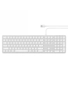 Klawiatura Satechi Aluminum Wired Keyboard z układem numerycznym USB-A (srebrny)