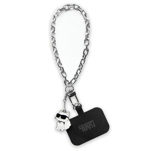 Buy Karl Lagerfeld KLUCHCSKPK Universal Hand Strap Choupette silver - KLD1614 - {ean13} - Home Screen Store Europe