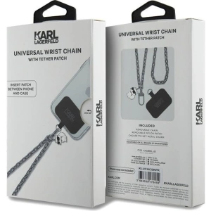 Kup Pasek Karl Lagerfeld KLUCHCSKPK Universal Hand Strap Choupette srebrny - KLD1614 - {ean13} - Sklep Home Screen