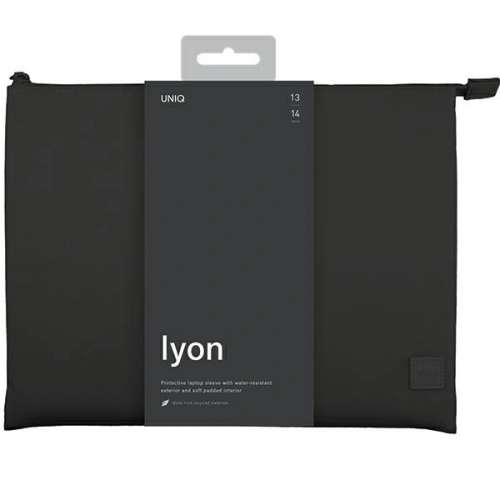 Kup UNIQ Lyon Laptop-Tasche 14 Zoll Wasserdicht RPET schwarz - UNIQ916 - {ean13} - Sklep Home Screen