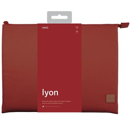 Kup Etui UNIQ Lyon laptop Sleeve 14 cali Waterproof RPET czerwony - UNIQ917 - {ean13} - Sklep Home Screen