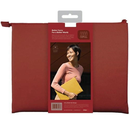 Kup UNIQ Lyon Laptop-Tasche 14 Zoll Wasserdicht RPET rot - UNIQ917 - {ean13} - Sklep Home Screen