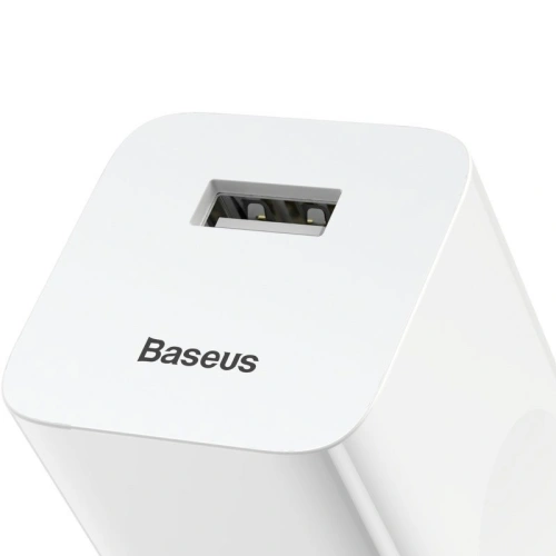 Kup Încărcătorul de rețea Baseus Charging Quick Charger USB 3.0 - alb - BSU162WHT - {ean13} - Sklep Home Screen