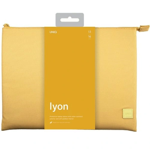 Kup UNIQ Lyon Laptop-Hülle 14 Zoll Wasserdicht RPET gelb - UNIQ919 - {ean13} - Sklep Home Screen