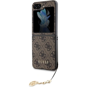 Kup Etui Guess GUHCZF5GF4GBR Samsung Galaxy Z Flip 5 hardcase 4G Charms Collection hnědý - GUE2704 - {ean13} - Sklep Home Screen