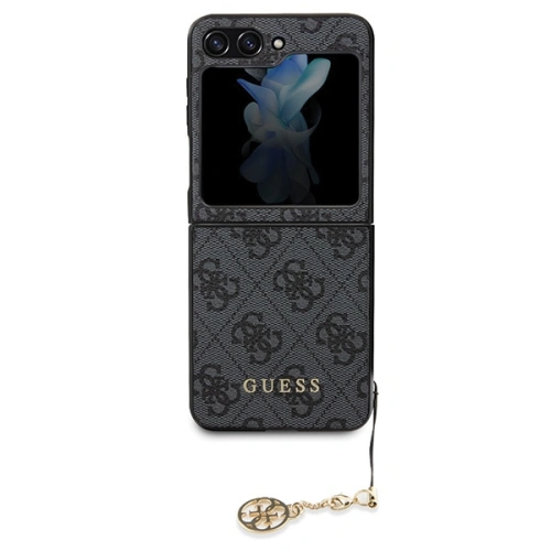 Kup Etui Guess GUHCZF5GF4GGR Samsung Galaxy Z Flip 5 hardcase 4G Charms Collection šedá - GUE2705 - {ean13} - Sklep Home Screen