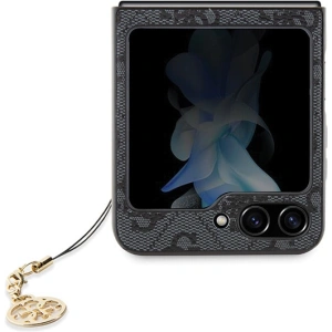 Kup Etui Guess GUHCZF5GF4GGR Samsung Galaxy Z Flip 5 hardver 4G Charms Collection szürke - GUE2705 - {ean13} - Sklep Home Screen