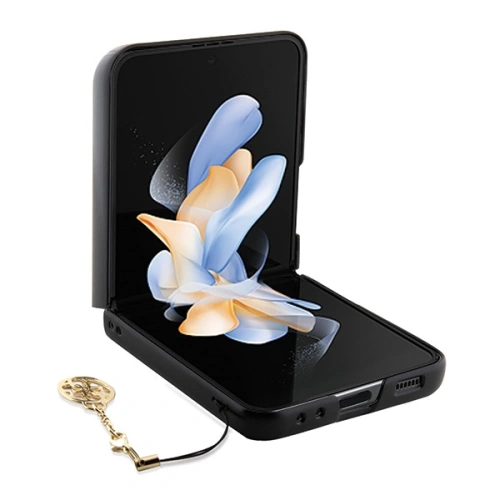 Kup Guess Samsung Gehäuse GUHCZF5GF4GGR Galaxy Z Flip 5 Hartschalengehäuse 4G Charms Kollektion grau - GUE2705 - {ean13} - Sklep Home Screen