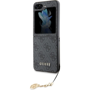 Kup Etui Guess GUHCZF5GF4GGR Samsung Galaxy Z Flip 5 hardcase 4G Charms Collection šedá - GUE2705 - {ean13} - Sklep Home Screen