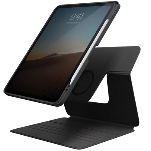Kup Apple UNIQ Rovus Case iPad Air 10.9 2020/2022 (4. und 5. Generation) / iPad Pro 11 2021/2022 (3. und 4. Generation) / iPad Air 11 2024 (6. Generation) Magnetic Case schwarz - UNIQ922 - {ean13} - Sklep Home Screen