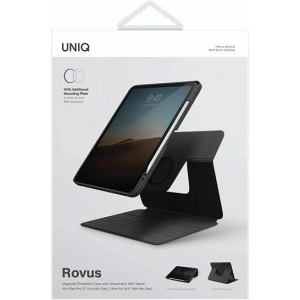 Kup Etui UNIQ Rovus Apple iPad Air 10.9 2020/2022 (4. i 5. gen) / iPad Pro 11 2021/2022 (3. i 4. gen) / iPad Air 11 2024 (6. generacji) Magnetic Case czarny - UNIQ922 - {ean13} - Sklep Home Screen