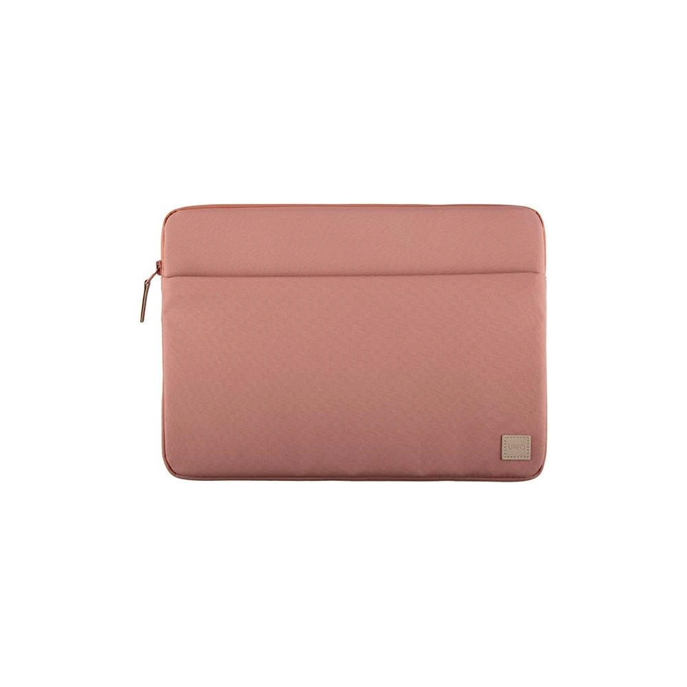 Etui UNIQ Vienna laptop Sleeve 14 cali Waterproof RPET różowy/peach pink