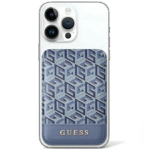 Kup Guess Card Slot Wallet Card Slot GUWMSHGCFSEB MagSafe GCube stripe albastru/albastru - GUE2707 - {ean13} - Sklep Home Screen