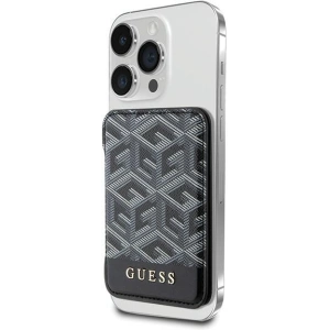 Kup Kapsa na karty Guess Wallet Card Slot GUWMSHGCFSEK MagSafe GCube pruh černý/black - GUE2708 - {ean13} - Sklep Home Screen