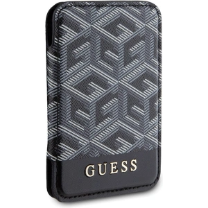 Kup Kapsa na karty Guess Wallet Card Slot GUWMSHGCFSEK MagSafe GCube pruh černý/black - GUE2708 - {ean13} - Sklep Home Screen