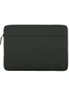 UNIQ Vienna laptop Sleeve 16 inch impermeabil RPET negru/negru noapte