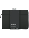 Kup UNIQ Vienna laptop Sleeve 16 inch impermeabil RPET negru/negru noapte - UNIQ930 - {ean13} - Sklep Home Screen
