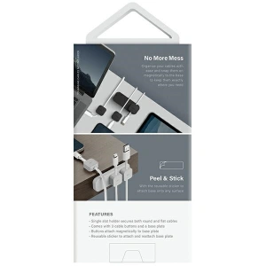 Buy UNIQ Pod Mag to cables + base charcoal dark grey - UNIQ933 - {ean13} - Home Screen Store Europe
