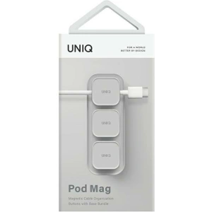 Kup UNIQ Pod Mag organizator de cabluri + bază gri / gri cretă - UNIQ935 - {ean13} - Sklep Home Screen