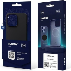 Etui 3MK Hardy Case Apple iPhone 15 Plus / 14 Plus MagSafe grafitowy/graphite