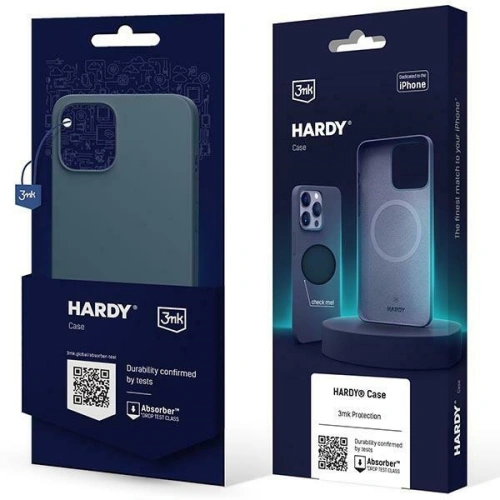 Kup 3MK Apple Carcasă Hardy Carcasă iPhone 15 Pro Max MagSafe albastru/albastru regal - 3MK5144 - {ean13} - Sklep Home Screen