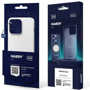 Kup Etui 3MK Hardy Case Apple iPhone 15 Pro Max MagSafe srebrno-biały/silver-white - 3MK5145 - {ean13} - Sklep Home Screen