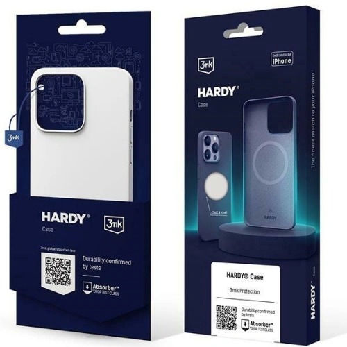 Kup Etui 3MK Hardy Case Apple iPhone 15 Pro Max MagSafe stříbrno-bílý/silver-white - 3MK5145 - {ean13} - Sklep Home Screen