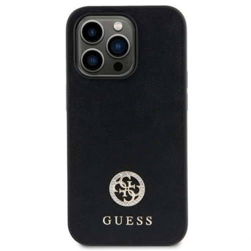 Kup Guess Apple Tasche GUHCN61PS4DGPK iPhone 11/XR Hartschale Strass Metall Logo schwarz/schwarz - GUE2711 - {ean13} - Sklep Home Screen