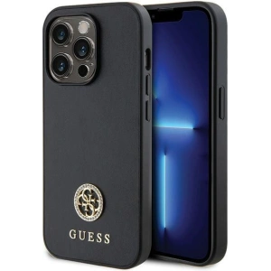 Buy Guess GUHCP13XPS4DGPK Apple iPhone 13 Pro Max hardcase Strass Metal Logo black - GUE2713 - {ean13} - Home Screen Store Europe