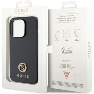 Kup Etui Guess GUHCP13XPS4DGPK Apple iPhone 13 Pro Max kemény tok Strass Metal Logo fekete/black - GUE2713 - {ean13} - Sklep Home Screen