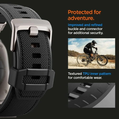 Kup Pasek Spigen Durapro Armor Apple Watch 4/5/6/7/8/SE/Ultra 44/45/49mm Negru - SPN2929 - {ean13} - Sklep Home Screen