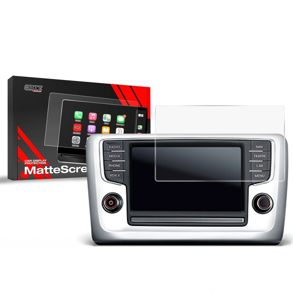 Folia matowa GrizzGlass CarDisplay Protection do Volkswagen Golf 6 Discover Media 2 gen, 2015-2017